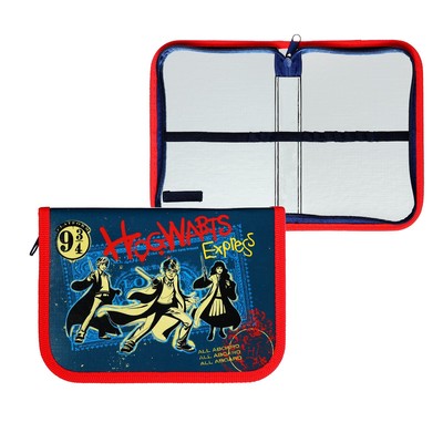 Пенал 1 секция 130*190 лам.карт Hatber &quot;Гарри Поттер&quot; син/кр NPn_36051 9617199