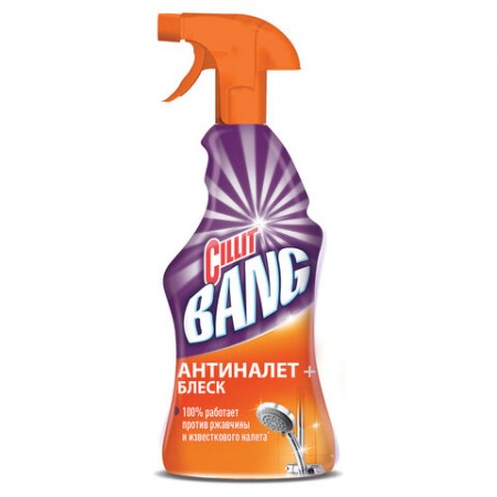 Чистящее средство 750 мл, CILLIT BANG &quot;Антиналет + Блеск&quot;, универсальное, распылитель  600351/269386