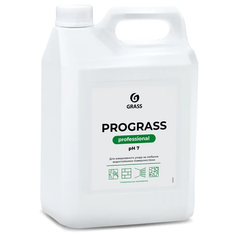 Средство моющее универсальное 5 кг, GRASS PROGRASS, нейтральное, жидкое, 125337, 608975