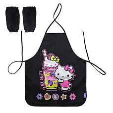 Накидка для труда Hello Kitty, без карманов, размер 535*445, с нарукавниками 78076